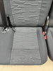 Bench rear triple seat VW T5 T6 Transporter Circuit 2+1 single + double kombi RHD