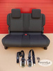 VW Caddy MAXI Sitz dritte Sitzreihe 2er Sitzbank Sicherheitsgurte Halterung NEU!