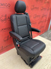 Seat single rear swivel Renault Trafic SpaceClass V-class W447 Black Leather