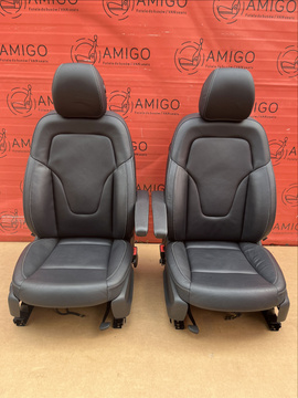 Front Seat Mercedes Vito W447 driver passenger 2014-2024 armrests Lugano Leather