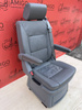 VW T5 Sitz Multivan Hinten Einzelsitz Grau Leder ISOFIX T6
