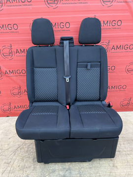 Fotel pasażera kanapa dwuosobowa grzana Transit Capitol 90cm