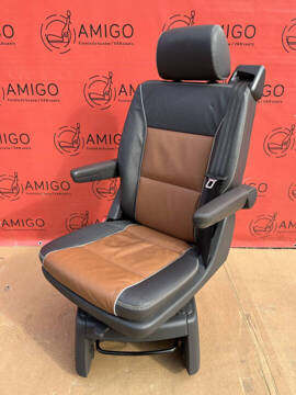 Seat single VW T5.1 T5 GP Multivan Caravelle PanAmericana rear t6 swivel