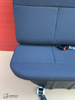 Seat IVECO DAILY CREW CAB quadruple rear four-seats bench belts floor