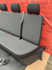 Bench rear triple seat VW T6.1 T6 DOKA Double Cab Transporter Double Grid t5