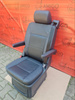 Sitz VW T5 schwarz leder Einzel hinten T6 nicht drehbar
