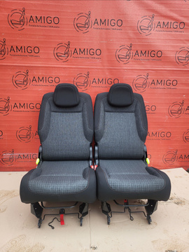 Fotele do trzeciego rzędu Berlingo Doblò Combo Partner Rifter ProAce City