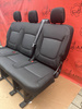 Seat triple bench Renault Trafic Opel Vauxhall Vivaro NV300 Talento Connect Black