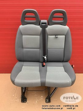 Seat Fiat Ducato Boxer Jumper Relay double front bench cupholder passenger LHD