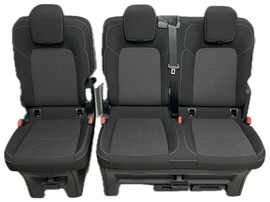 Sitzbank 2+1 Ford Transit Tourneo Custom V710 VW T7 2024-2025 Rücksitze Doppel-Einzelbank