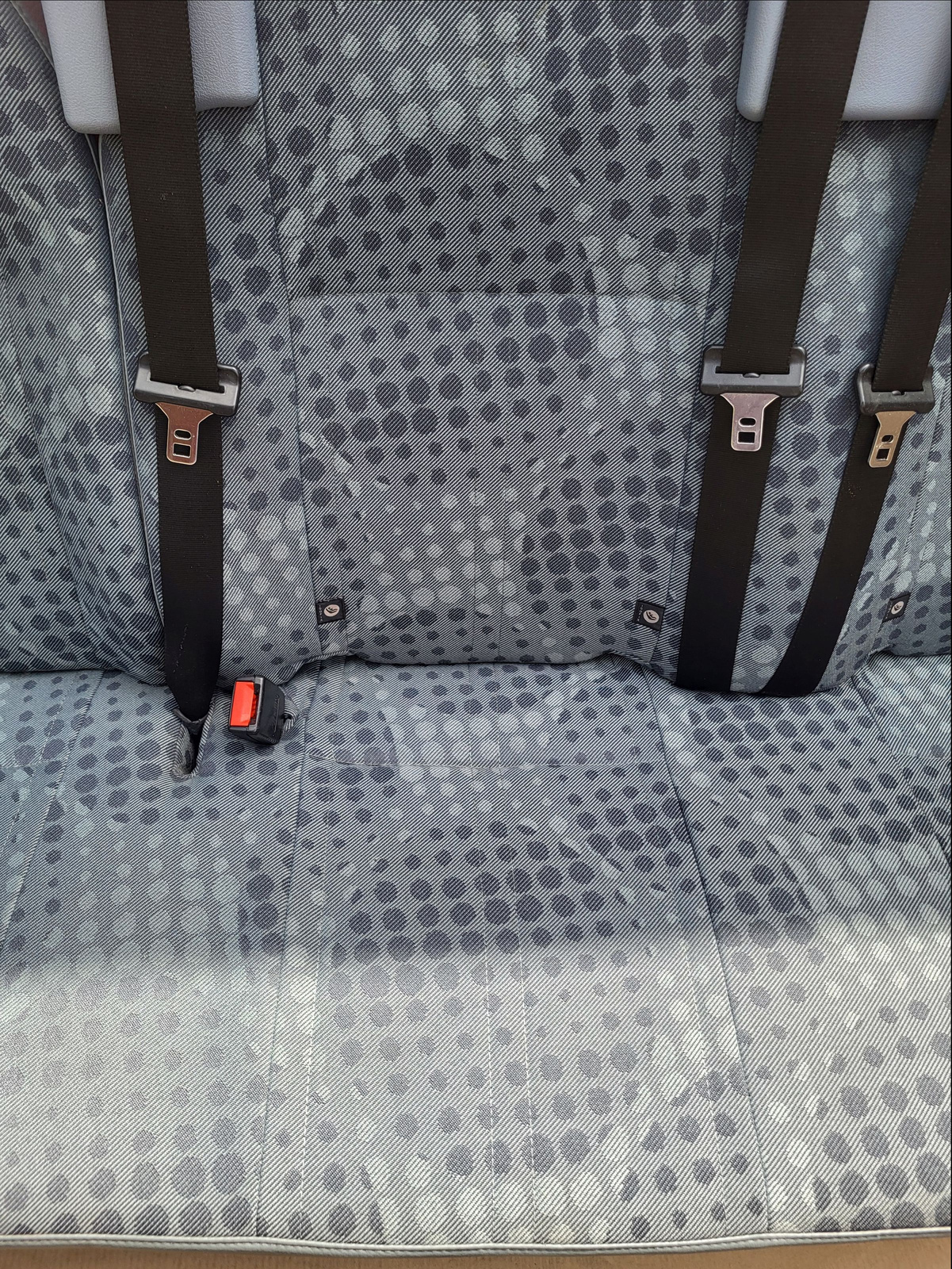 Seat Ford Transit MK7 bench triple rear three-seats isofix