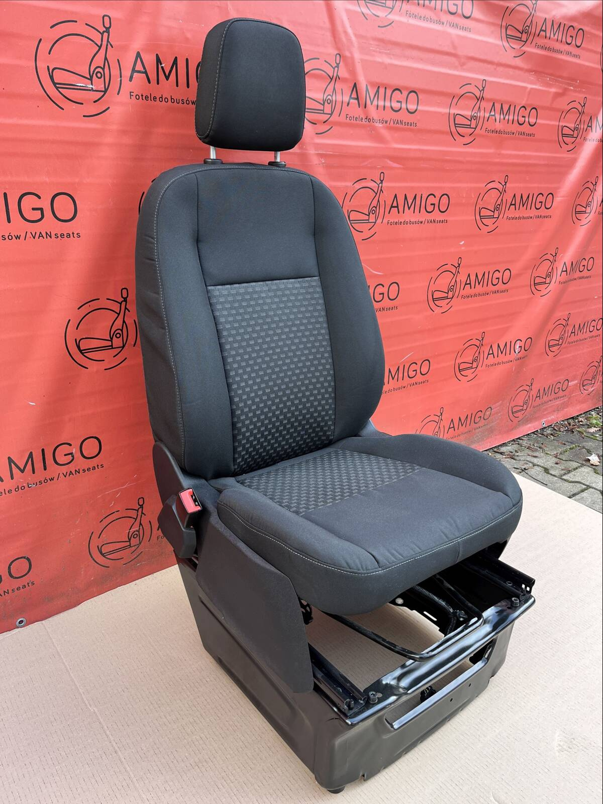 Fotel kierowcy Transit & Custom Ambiente Capitol MK8 2017-23