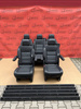 Rear seats bench single Traveller Spacetourer Ulysse Zafira Vivaro Proace leather rails