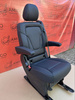 Mercedes V-Klasse W447 Schwarz Lugano Leather Einzelsitz Hinten NEU