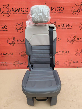 NEU VW Multivan Sitz mittel Einzelsitz ISOFIX t7 Savona Leder