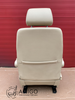 VW T5 Fahrersitz Sitze Sitz Leder Beige Armlehnen