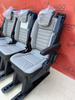 Ford Transit Custom Tourneo Fahrgastraum 3x Sitz Einzelsitz Sitze Salerno Leder
