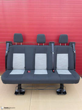 Fotel Transit Custom kanapa trzyosobowa DOKA Ecko