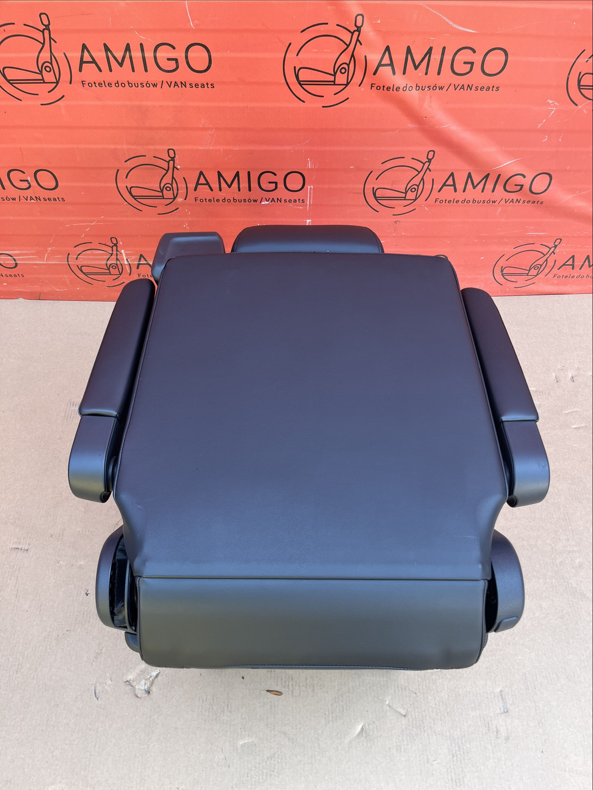 VW T6 Drehsitz Multivan Sitz Hinten Einzelsitz Leder Schwarz titan ISOFIX T5