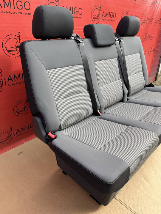 Sitzbank Dreifachsitz hinten VW T6 70 Jahre Bulli Visitamo Multivan Caravelle T5