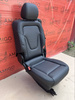 Mercedes V-Klasse W447 Schwarz Nappa Leather Einzelsitz Hinten Rechte