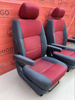 VW T5 Multivan Caravelle Fahrer & Beifahrersitz Sitz Vorne DUO rot