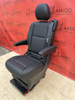 Renault Trafic SpaceClass MB V-class W447 Schwarz Leather Einzelsitz Drehsitz