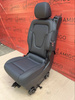 Seat single rear right side Mercedes V-class W447 Black Nappa Leather