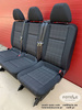 Kanapa dwuosobowa tylna + koziołek UK Mercedes Vito V W447