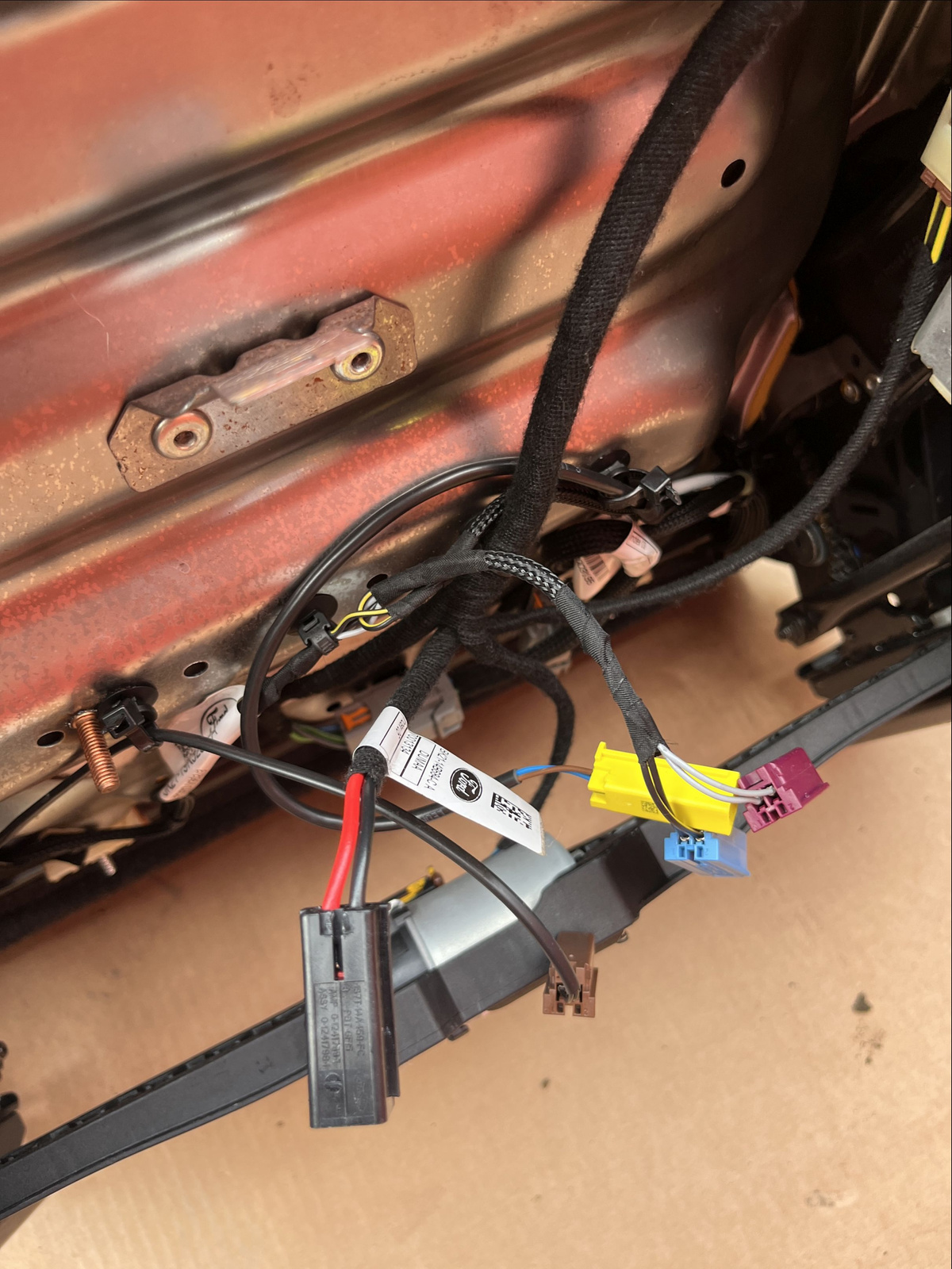 Fotel kierowcy i pasażera Ford Transit Custom SPORT skóra DYNAMO podgrzewane Airbag