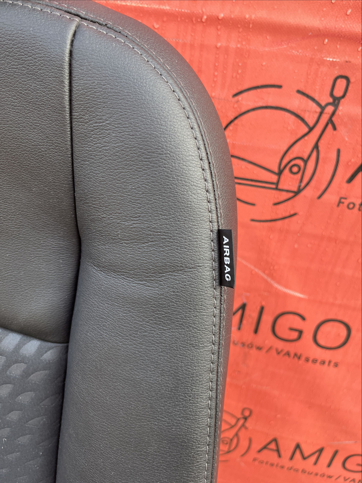 Ford Transit Custom SPORT Fahrersitz Sitz DYNAMO Leder Beheizter Airbag