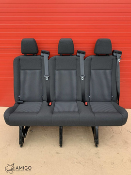 Ford Transit MK8 3er Sitzbank Bank Fahrgasrraum Sitz V363 isofix
