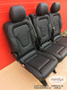 MERCEDES W447 V Klasse Hinten Sitze Sitzbank sitz Leder Schienen Lugano Vito 447