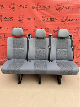 Seat VW Crafter I 2006-2016 rear triple bench OX