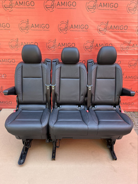 Mercedes V-klasse Vito Trafic Spaceclass Vivaro Tourer Drehsitze Sitzbank 2+1