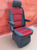 VW T5 Sitz Multivan Hinten Drehsitz Einzelsitz Anthrazite Rot Duo ISOFIX T6