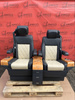 VIP rear double seat for rails VW T5.1 T5 T6 Business Electric Fridge Heating