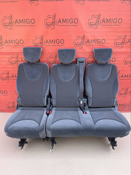 Scudo Jumpy Expert ProAce 2006-2016 Sitz Sitze 3er Bus Sitzbank velour klappbar