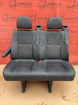 MB Sprinter 906 VW Crafter Kanapa dwuosobowa Skaj