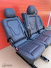 MERCEDES W447 V Klasse Hinten Sitze Sitzbank sitz Leder Schienen Lugano Vito 447