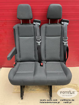 Ford Transit MK8 2er Sitzbank Bank Fahrgasrraum Sitz sitze Capitol armlehne