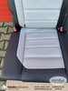 Bench rear triple seat VW T6 black leather SAVONA moonrock grey Multivan Caravelle t5