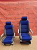 VW T5 Fahre & Beifahrersitz Multivan Sitz blau DUO 