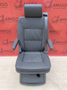 VW T5 Sitz Multivan Hinten Drehsitz Einzelsitz Grau Leder ISOFIX T6