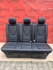 Mercedes V-Klasse W447 Leder Lugano Schwarz Schlafbank Sitzbank Sitz