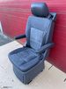 Seat single VW T5 Multivan Caravelle anthracite leather with alcantara rear t6