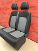 Seat VW Crafter II MAN TGE 2016-2025 double bench passenger seat front LHD occupancy mat