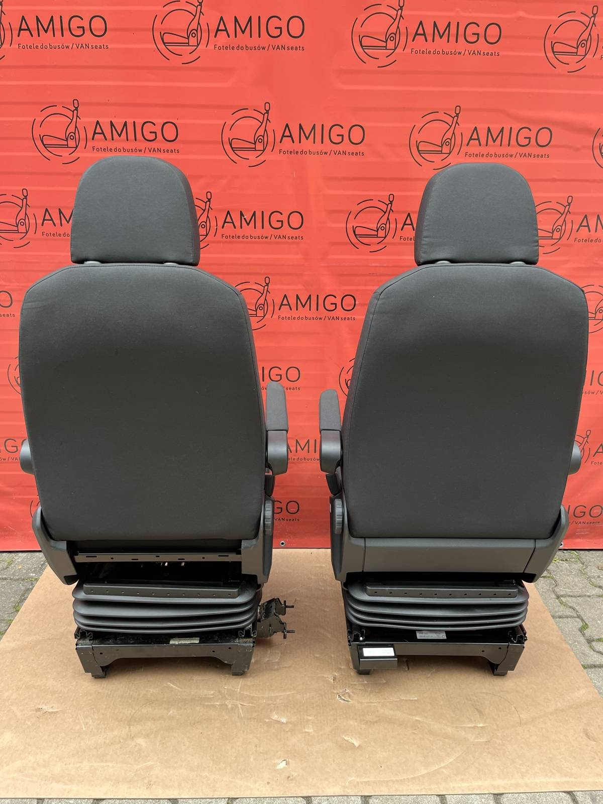 VW Crafter II MAN TGE 2016-2025 Fahrer Beifahrersitz Sitze Armlehne Luftgefeder ErgoComfort