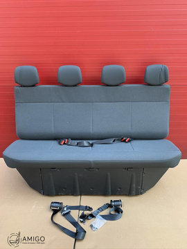 Opel Movano Master NV400 Sitzbank Sitz Fahrgastraum Hinten Vier Sitze DOKA