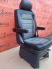 Seat VW T6.1 California Multivan Caravelle Titan black Palladium leather swivel rear t5